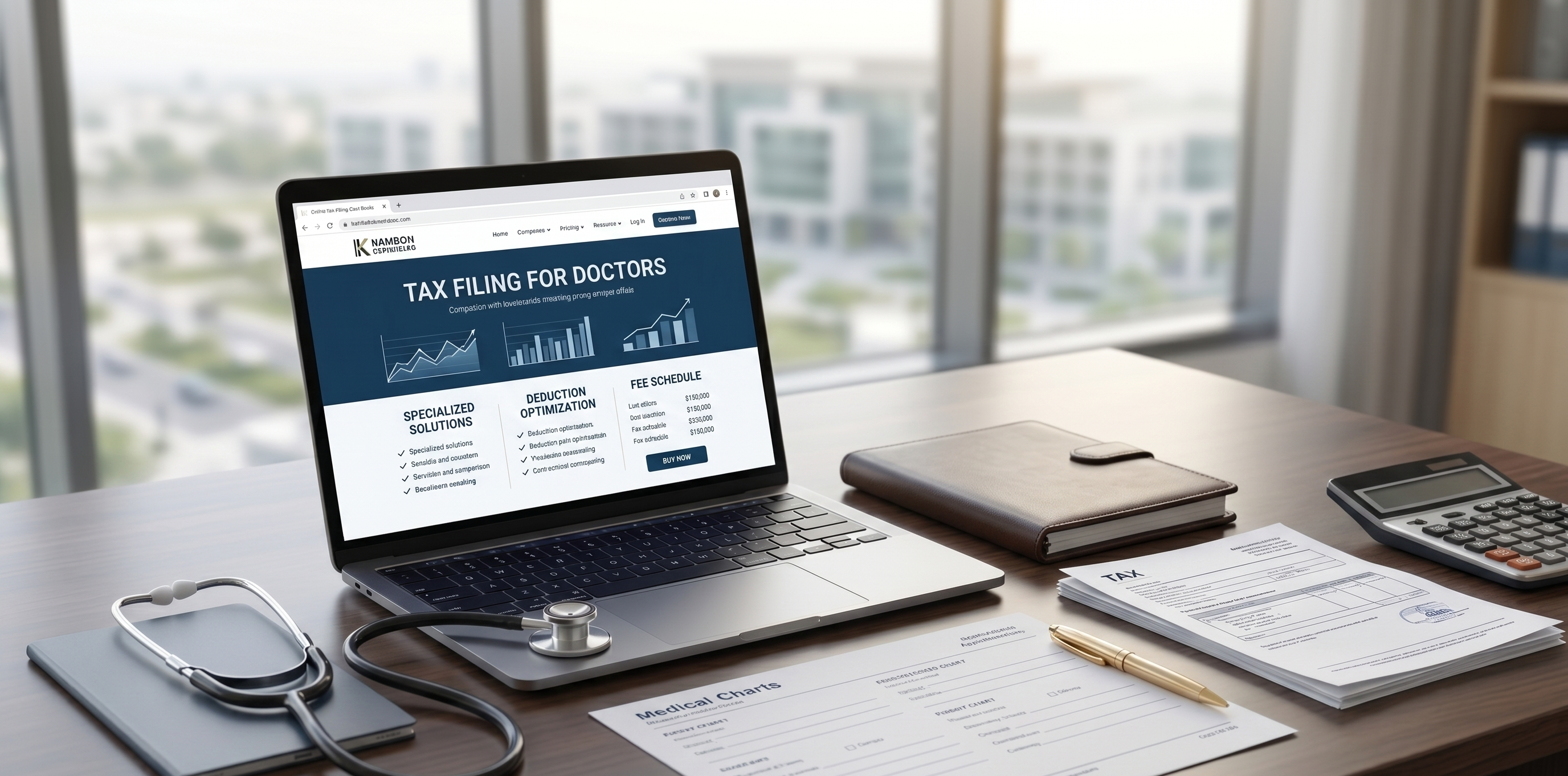 Tax Filing for Doctors in Pakistan 2026 — complete FBR income tax guide by Kamboh Associates