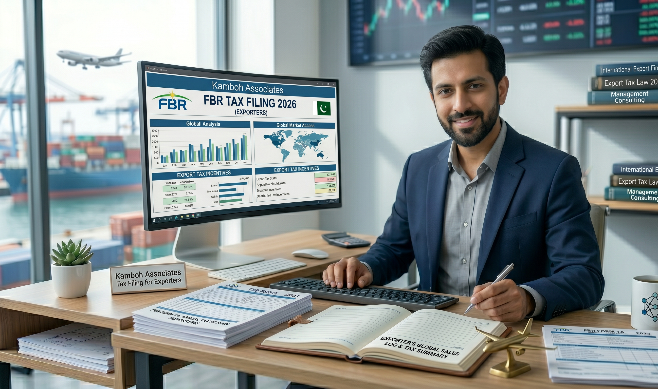 Tax Filing for Exporters in Pakistan 2026 — Complete FBR Guide — guide by Kamboh Associates
