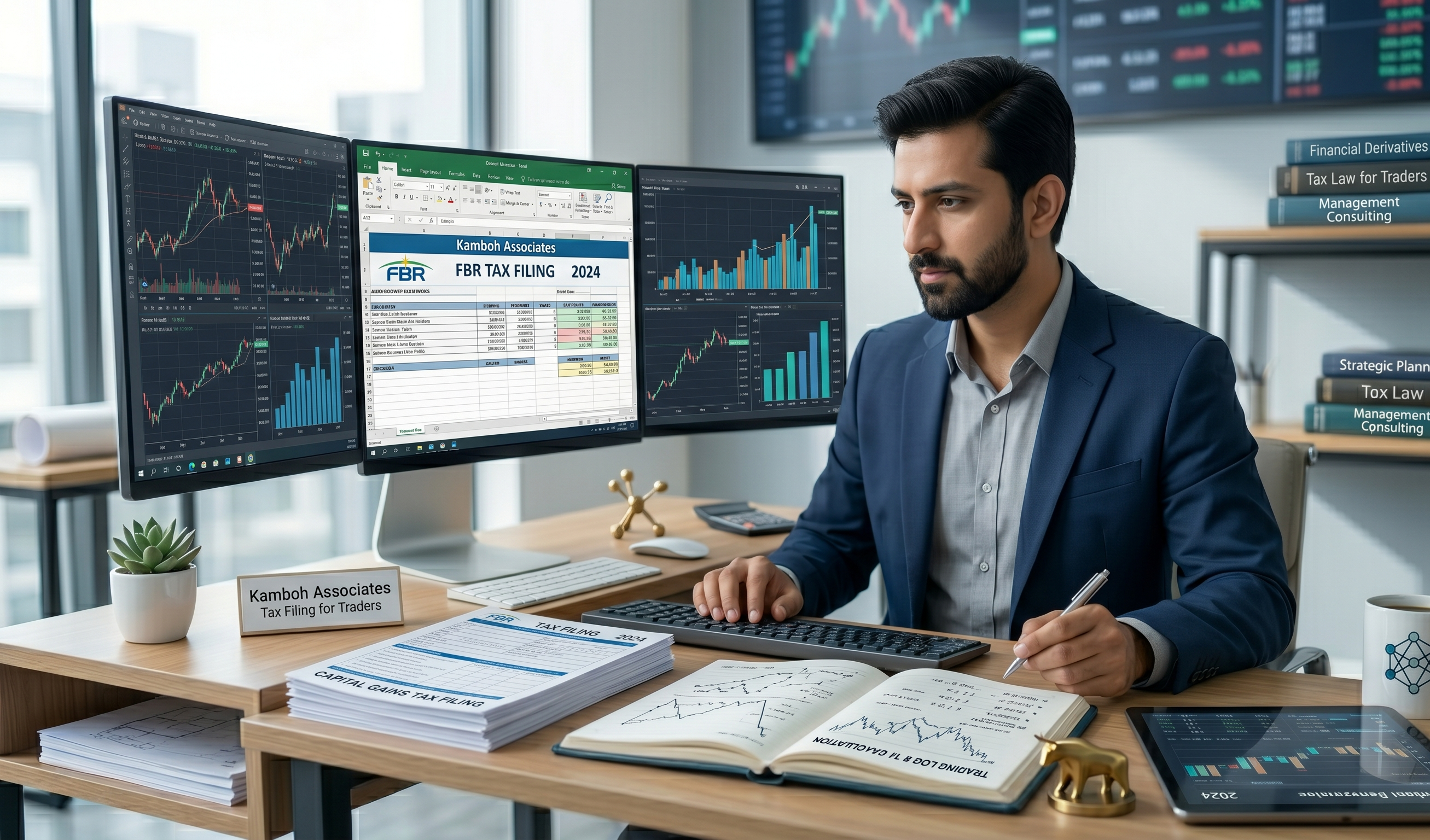 Tax Filing for Traders in Pakistan 2026 — Complete FBR Guide — guide by Kamboh Associates