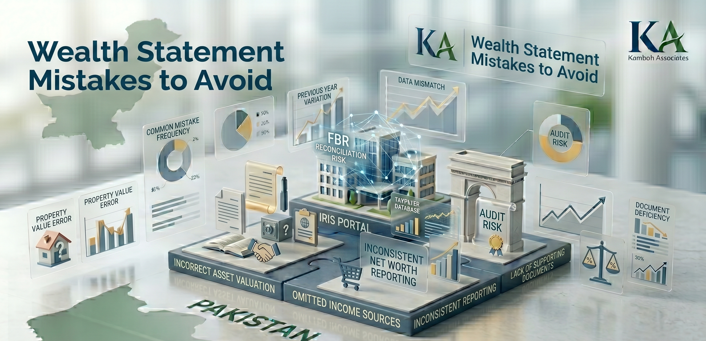 Common wealth statement mistakes Pakistan 2026 FBR errors to avoid guide by Kamboh Associates Lahore